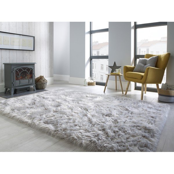 Siva preproga Flair Rugs Sheepskin, 160 x 230 cm-image-2