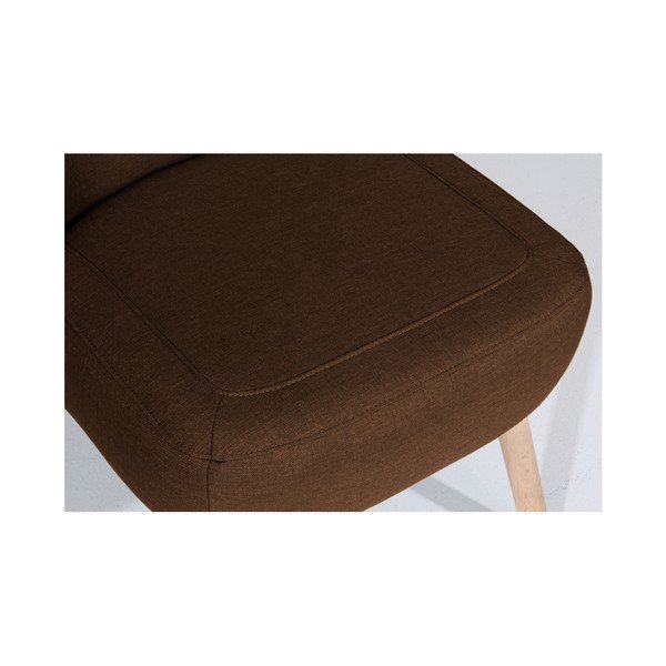 Temno rjav fotelj Max Winzer Sari-image-4