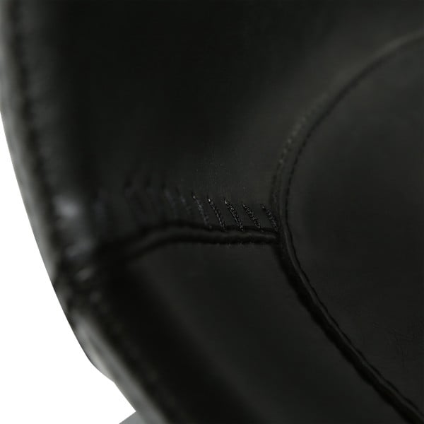 Črn jedilni stol iz usnja DAN-FORM Denmark Hype-image-1