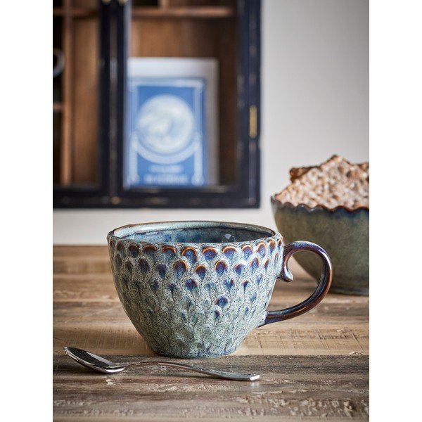 Sive keramične skodelice v kompletu 4 ks 365 ml Katrina – Bloomingville-image-1