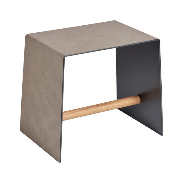 Sivo-bež kovinski stolček Bull – LIND DNA-image-2