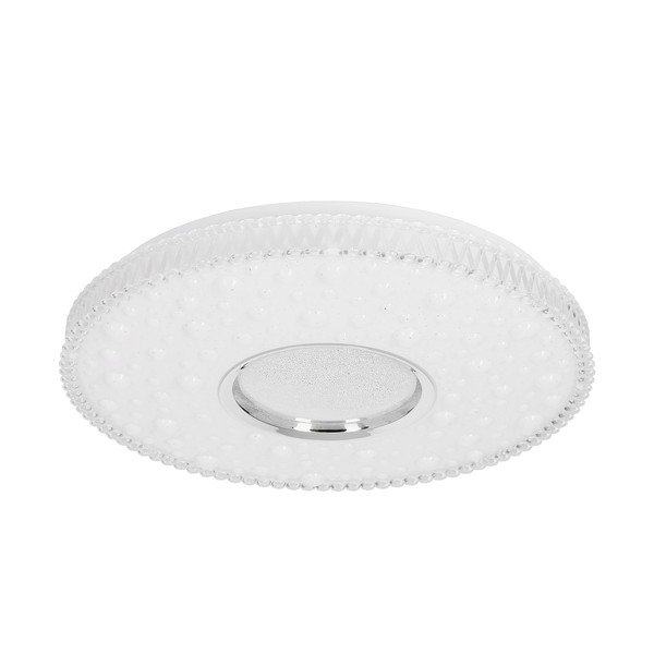 Bela LED stropna svetilka 38x38 cm Bubbles – Candellux Lighting