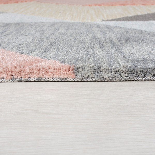 Sivo-roza preproga Flair Rugs Icon, 160 x 230 cm-image-3