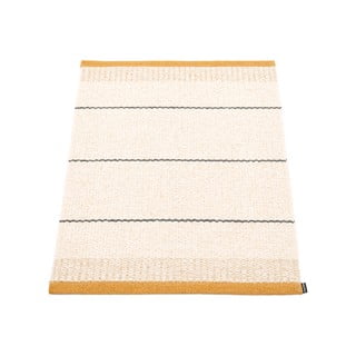 Oker rumena/kremno bela notranja in zunanja preproga 60x85 cm Belle Ochre – Pappelina