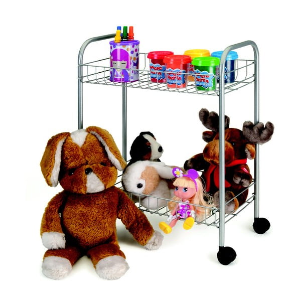 Voziček z 2 policama Metaltex Greg, dolžina 41 cm-image-4