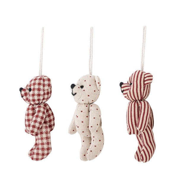 Tekstilni okraski za jelko v kompletu 3 ks 5 cm Salwa – Bloomingville-image-3