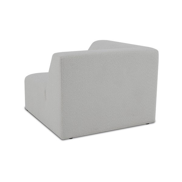 Bel modul za sedežno garnituro iz tkanine bouclé (s kotom po izbiri) Roxy – Scandic-image-2