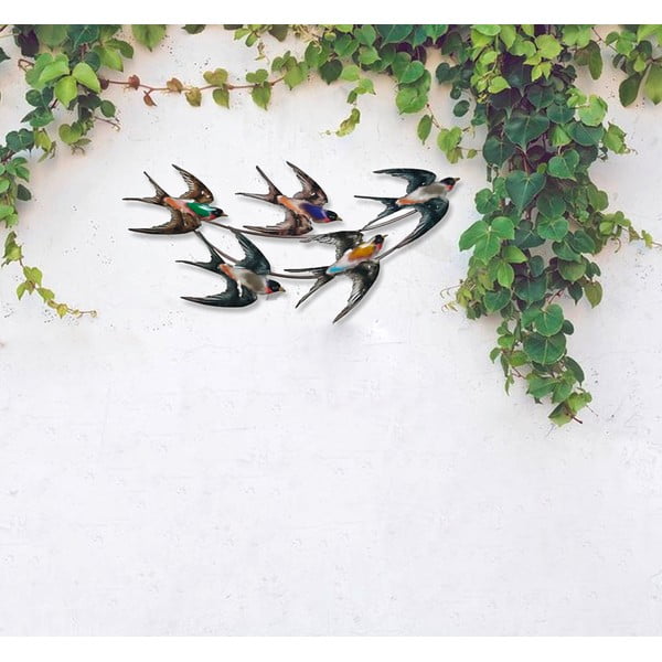 Kovinska vrtna dekoracija Swallows – Garden Pleasure-image-1