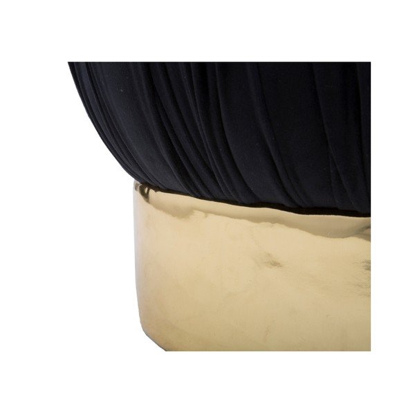 Črni puf s prostorom za shranjevanje Mauro Ferretti Paris, ⌀ 41 cm-image-2