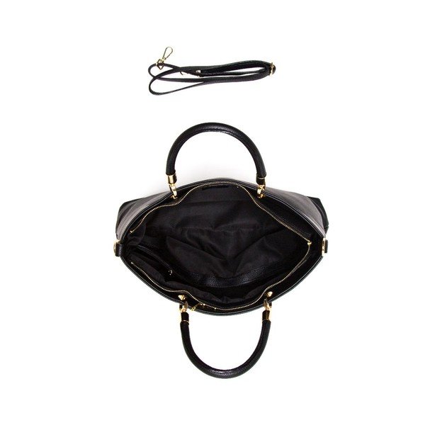 Usnjena torbica Luisa Vannini 1131 Nero-image-3