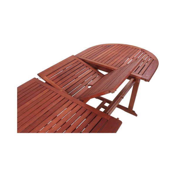 Vrtna miza iz masivnega evkaliptusa 90x150 cm Stockholm – Garden Pleasure-image-4