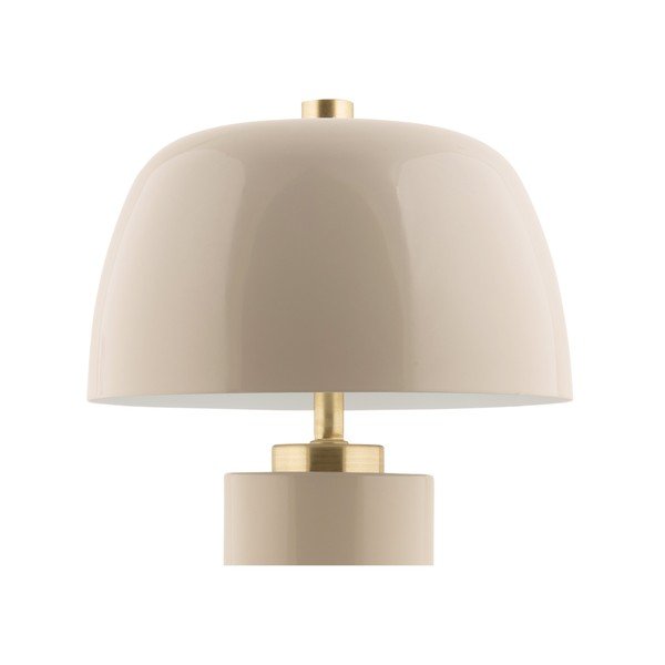 Kremno bela LED zatemnitvena namizna svetilka s kovinskim senčilom (višina 30 cm) Freya – Leitmotiv-image-3