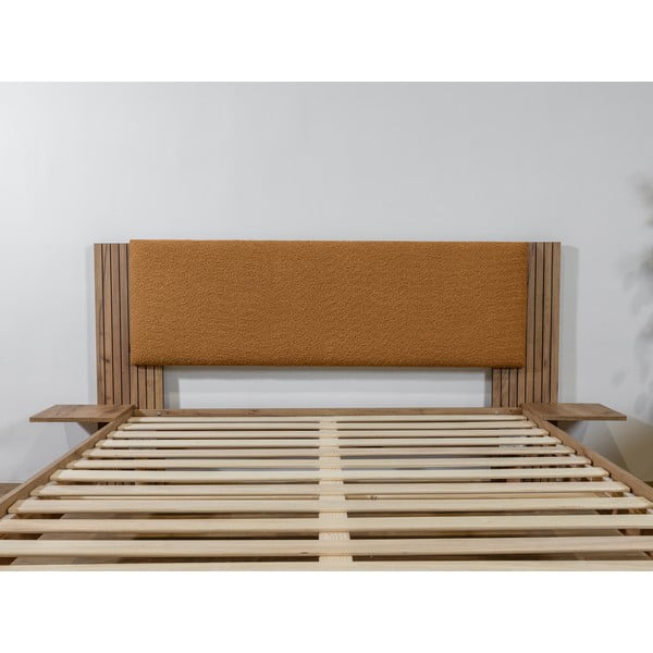 Zakonska postelja z letvenim dnom 140x190 cm Lior – Bobochic Paris-image-4