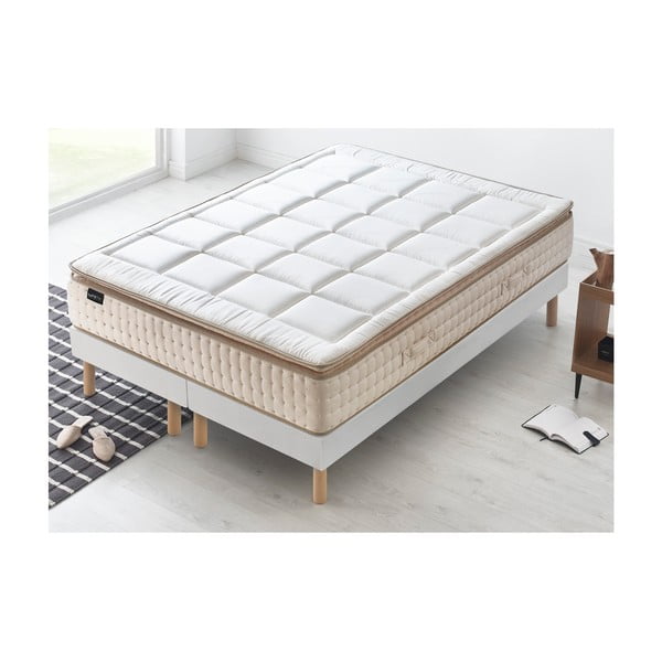 Dvoposteljna postelja z ležiščem Bobochic Paris Cashmere, 80 x 200 cm + 80 + 200 cm