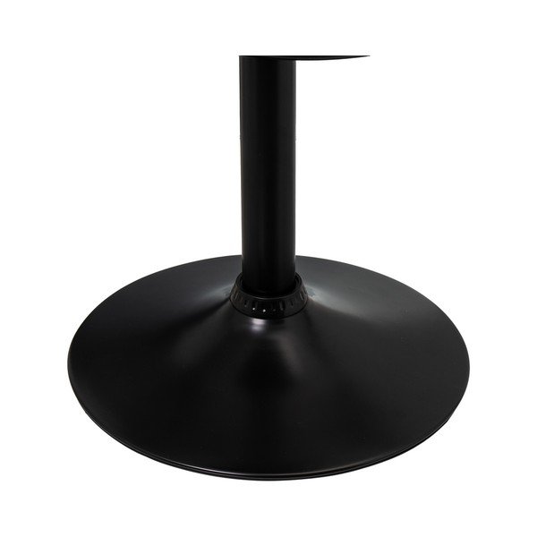 Črni barski stoli z nastavljivo višino iz umetnega usnja v kompletu 2 ks (višina sedeža 72 cm) – Casa Selección-image-4