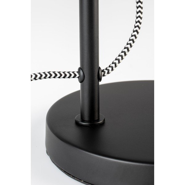 Črna namizna svetilka Landon - White Label-image-3