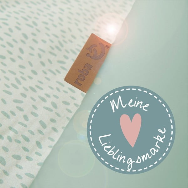 Svetlo zelena otroška igralna podloga 100x100 cm Woodland Buddies – Roba-image-2