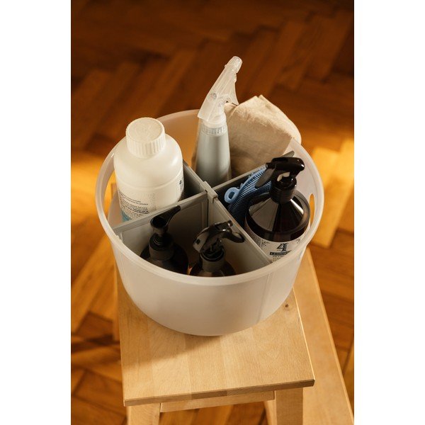 Plastičen vrtljiv kopalniški organizator – Casa De Engel-image-3