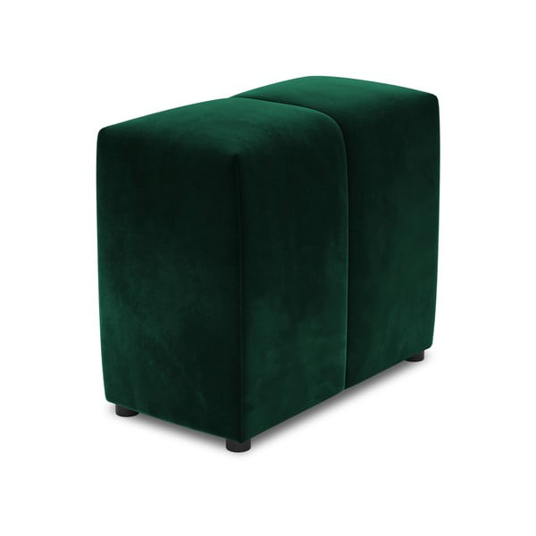 Zeleno žametno naslonjalo za modularni kavč Rome Velvet - Cosmopolitan Design 