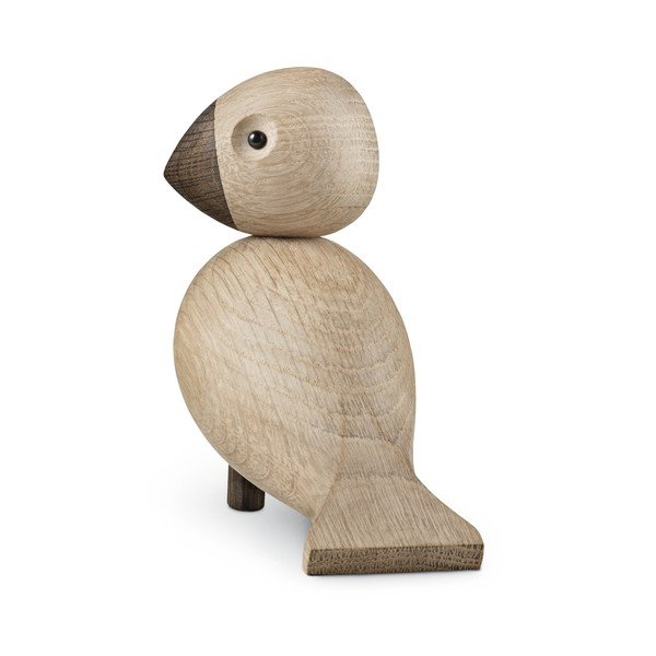 Figurica iz masivnega hrasta Kay Bojesen Denmark Songbird Alfred-image-2