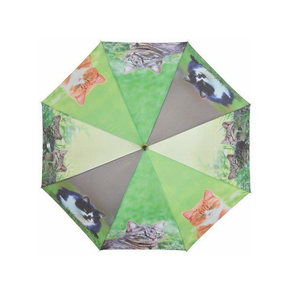 Dežnik s potiskom mačke Esschert Design, ⌀ 120 cm-image-2