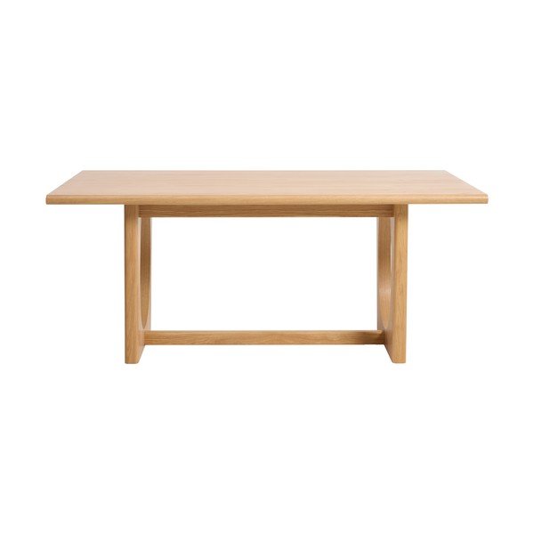 Raztegljiva jedilna miza v hrastovem dekorju 95x180 cm Flow – Unique Furniture-image-2