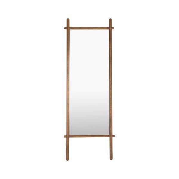 Stoječe ogledalo z lesenim okvirjem 58x160 cm Solene – White Label