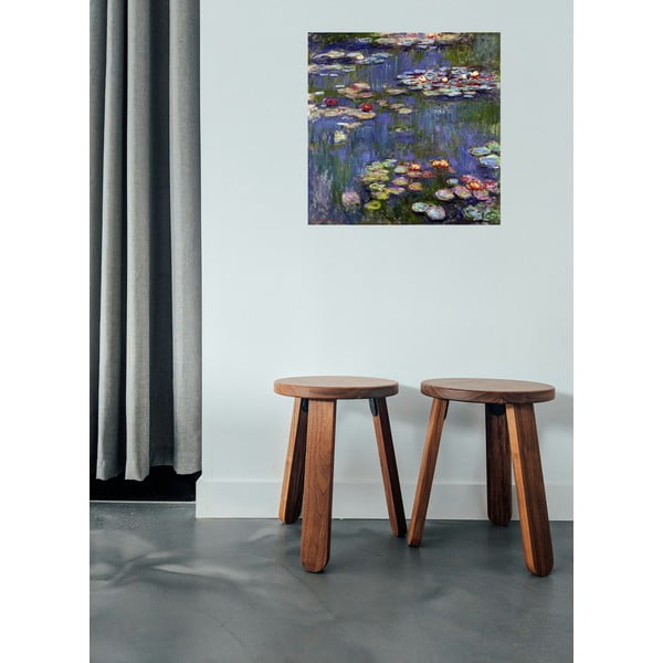 Slika reprodukcija 50x50 cm Water Lilies, Claude Monet – Fedkolor-image-1