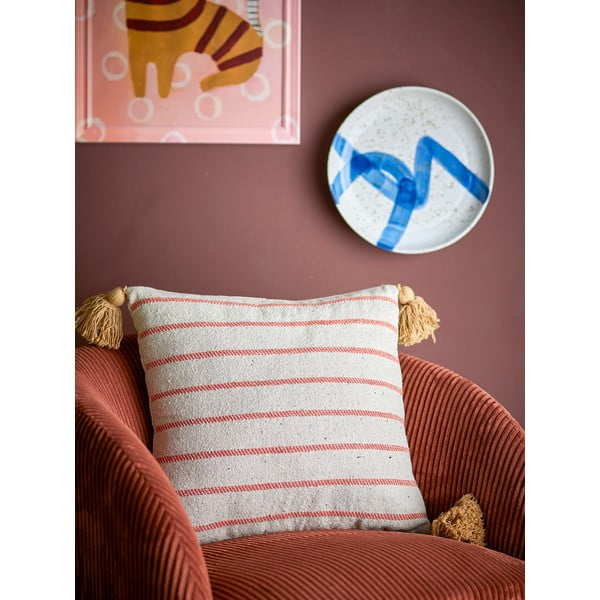 Okrasna blazina iz recikliranega bombaža 45x45 cm Eviaya – Bloomingville-image-2