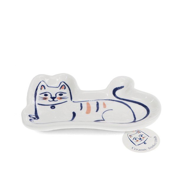 Keramično stojalo za nakit Cat – Rex London-image-2