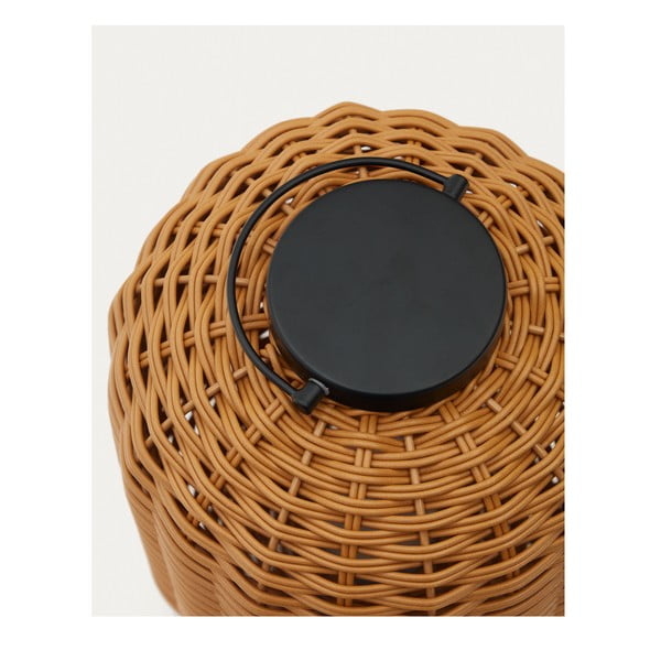 LED zatemnitvena namizna svetilka v naravni barvi (višina 37 cm) Saranella – Kave Home-image-2