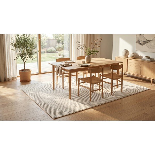 Kremno bela preproga 120x170 cm Zephyr – ESTE-image-4