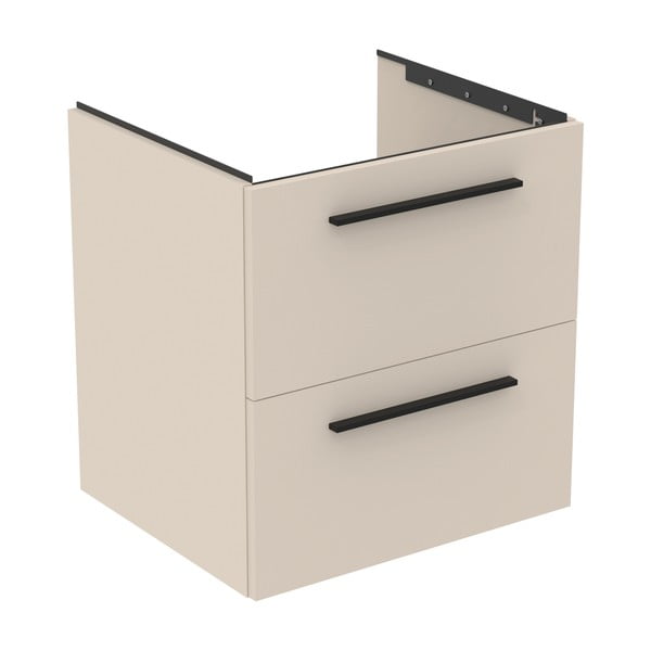 Kremno bela stenska omarica za pod umivalnik 60x63 cm i.Life B – Ideal Standard-image-2