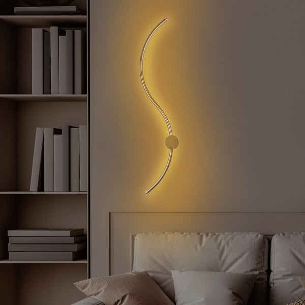 LED stenska svetilka v zlati barvi Uyan – Opviq lights-image-2