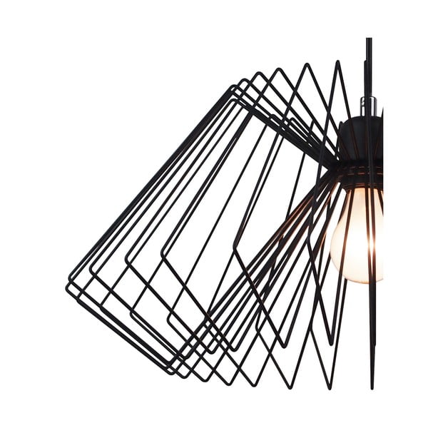 Črna viseča svetilka Tomasucci Cage-image-1