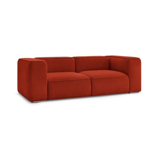 Opečnato oranžna sedežna garnitura 255 cm Zephyr – Bobochic Paris-image-3