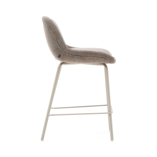 Sivo-bež barski stol (višina sedeža 65 cm) Aimin – Kave Home-image-2