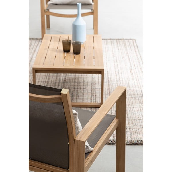 Aluminijasta vrtna garnitura v naravni barvi za 4 osebe Kallen   – Bizzotto-image-2