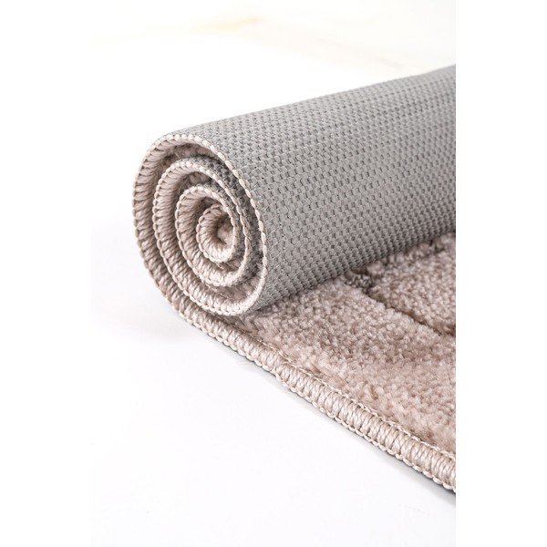 Rjave kopalniške preproge v kompletu 2 ks 50x80 cm Kareli – Foutastic-image-4