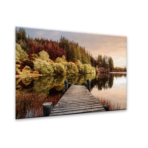 Slikanje na steklo Styler Jesenska pot, 80 x 120 cm-image-2