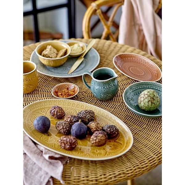 Rumen keramična skodelica Bloomingville Rani, 400 ml-image-2