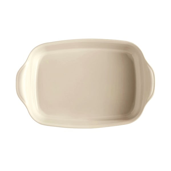 Bež pravokotni keramični pekač Emile Henry Ultime, , 42,5 x 28 cm-image-2