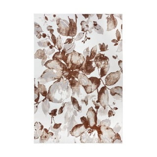 Rjava preproga 67x120 cm Shine Floral – Hanse Home