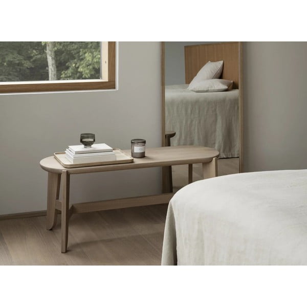 Stensko ogledalo z lesenim okvirjem 60x170 cm Miro – Blomus-image-3