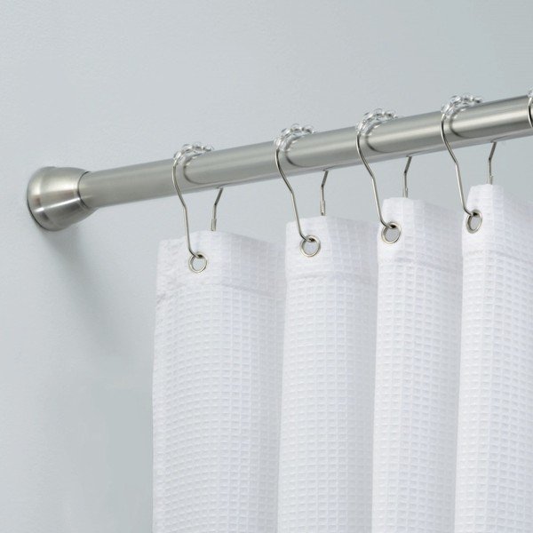 Teleskopski drog za zaveso za tuš iDesign Forma, največja dolžina 221 cm-image-1