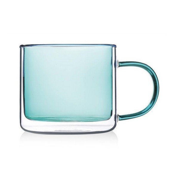 Svetlo modra steklena skodelica – Hermia