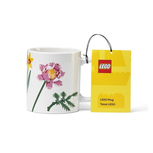 Bela keramična otroška skodelica 300 ml Botanicals – LEGO®-image-1