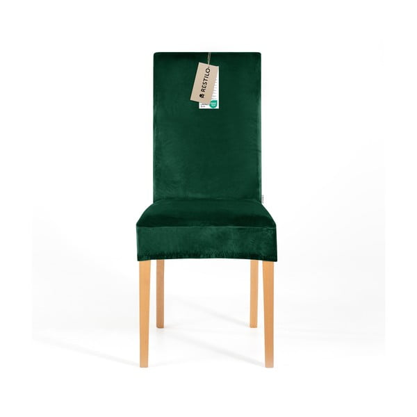 Zelena raztegljiva prevleka za stol 48 cm Sento – Restilo