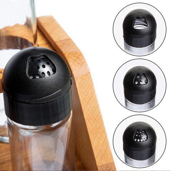 Posodice za začimbe v kompletu 12 ks s stojalom – Hermia-image-3