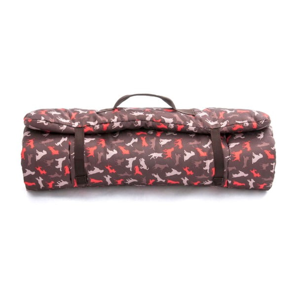 Rjavo potovalno ležišče za pse 50x75 cm Outdoor Chill Pad Mocha M – P.L.A.Y.-image-3